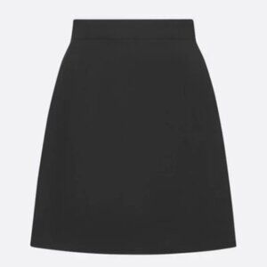Christian Dior Black Mini Skirt